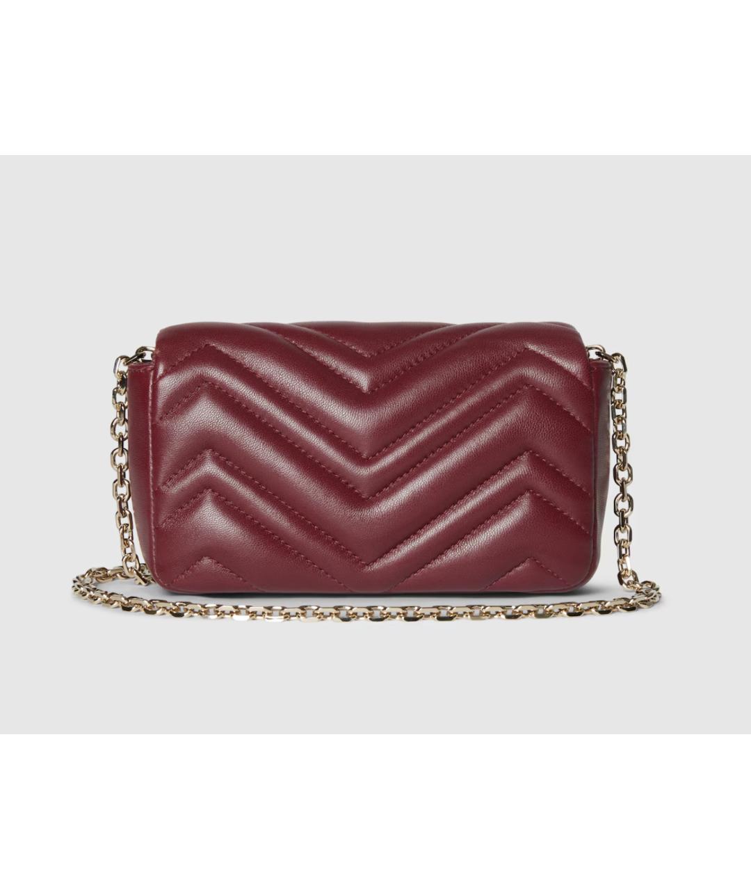 GUCCI Антрацитовая кожаная сумка через плечо, фото 5