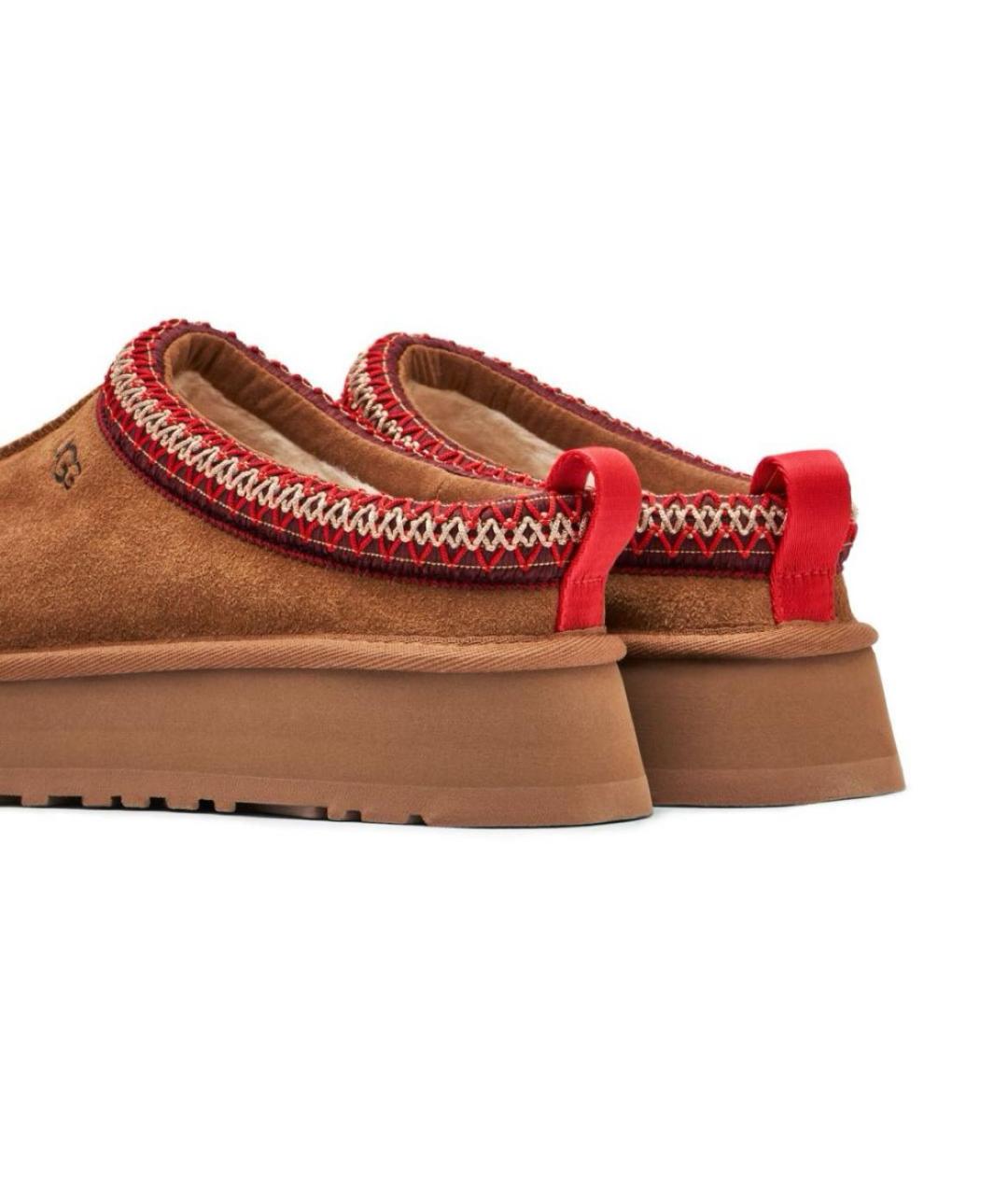 UGG AUSTRALIA Бежевые замшевые ботинки, фото 4