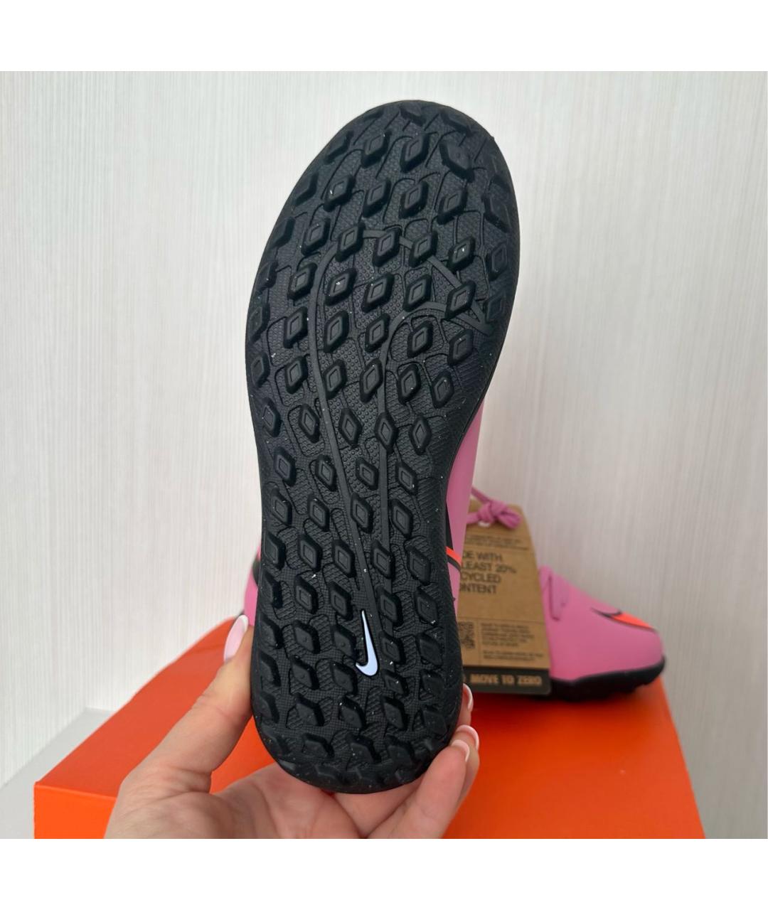 NIKE Розовые кеды, фото 4