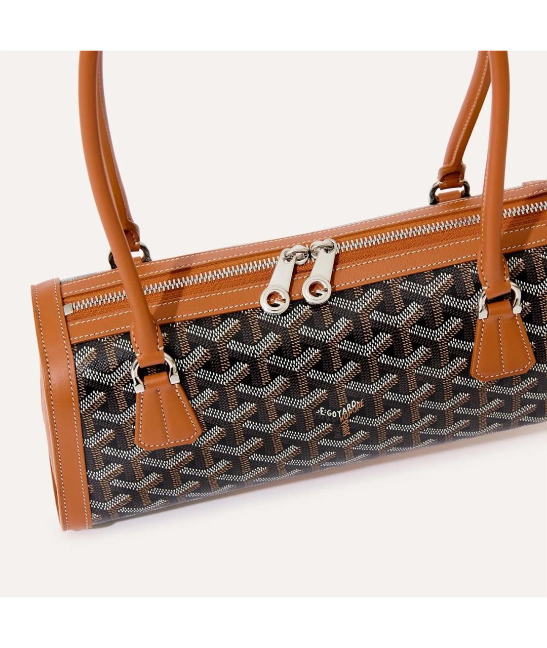 GOYARD Коричневая сумка через плечо, фото 3