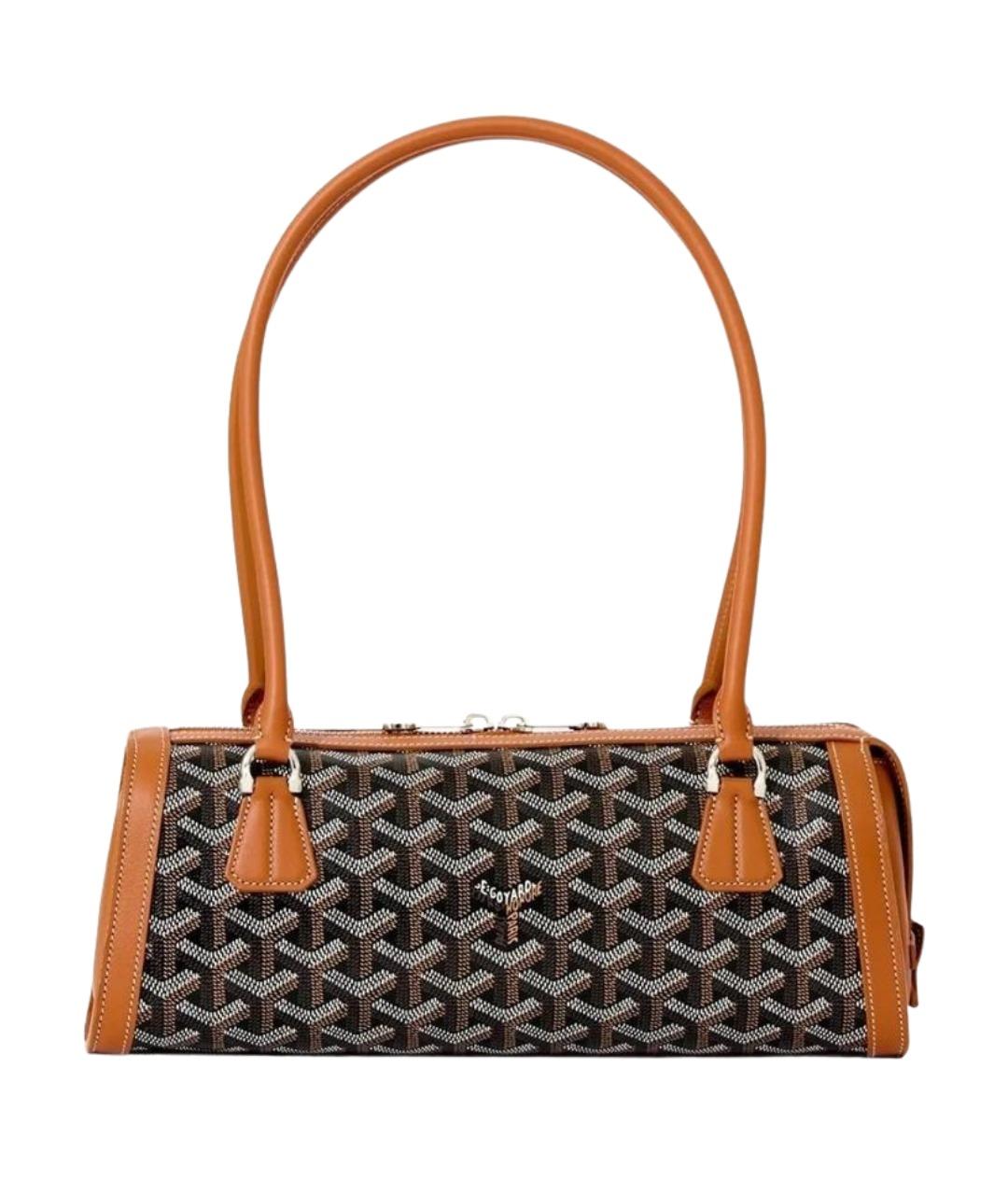 GOYARD Коричневая сумка через плечо, фото 1