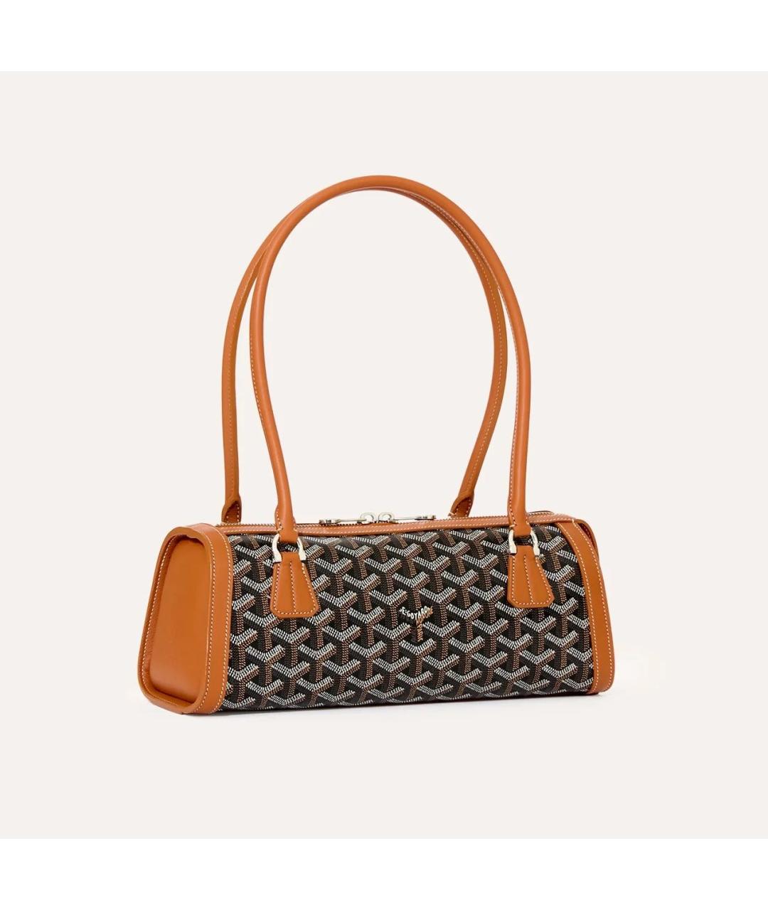 GOYARD Коричневая сумка через плечо, фото 2