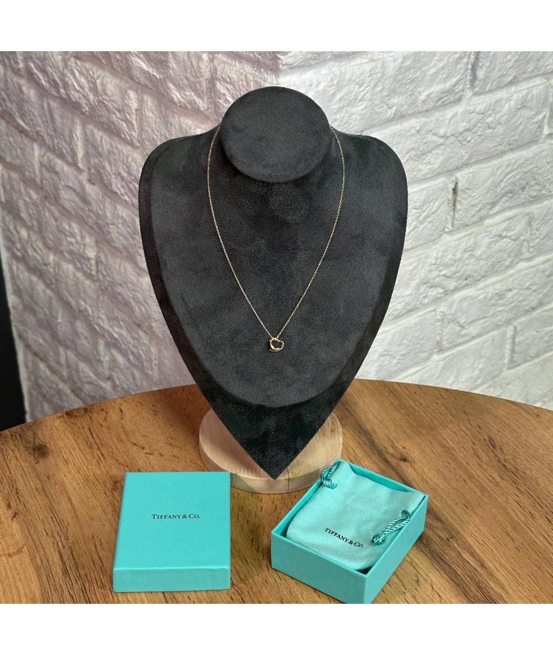 TIFFANY&CO Золотая подвеска из желтого золота, фото 3
