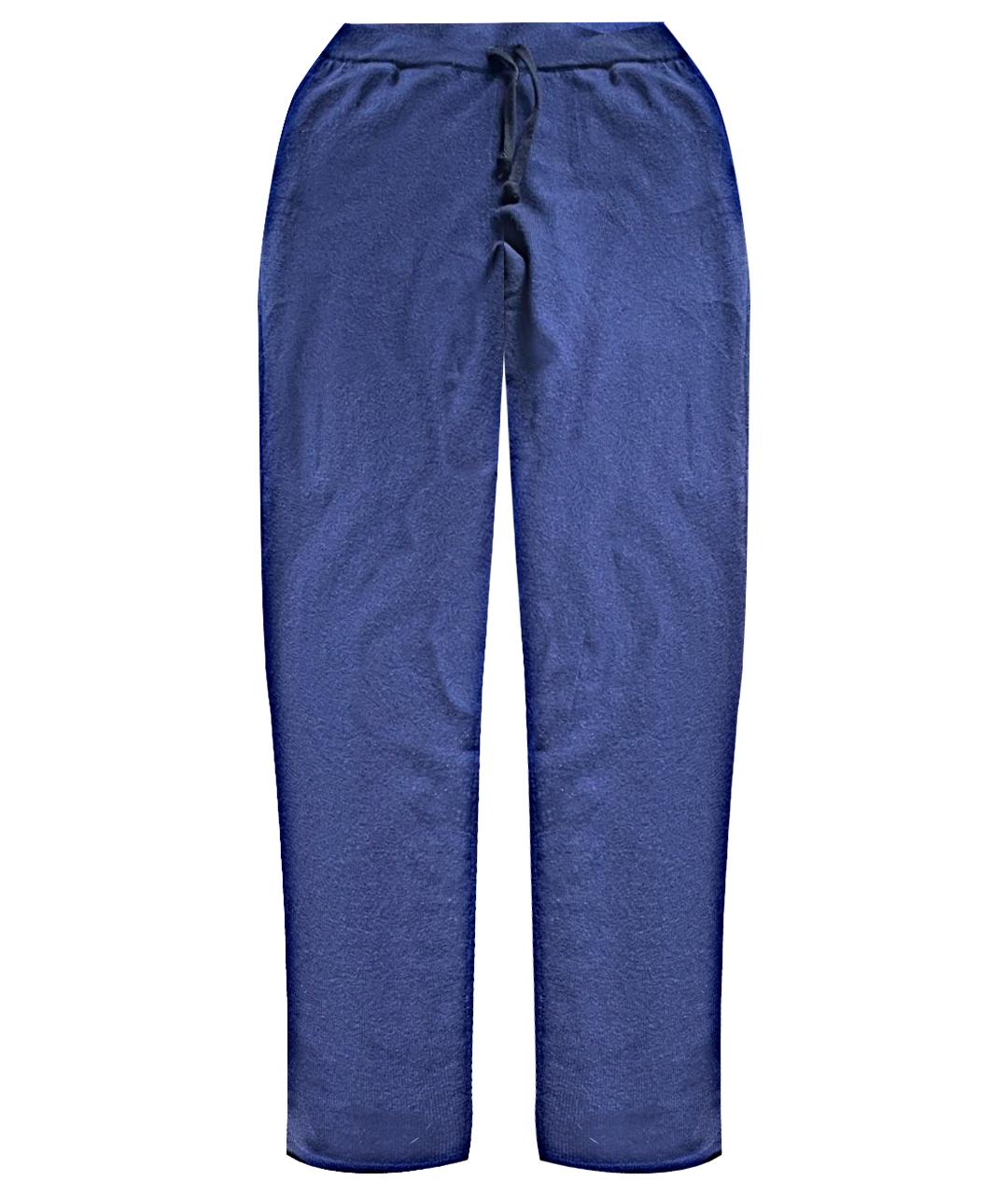 12 STOREEZ Темно-синие шерстяные брюки узкие, фото 1