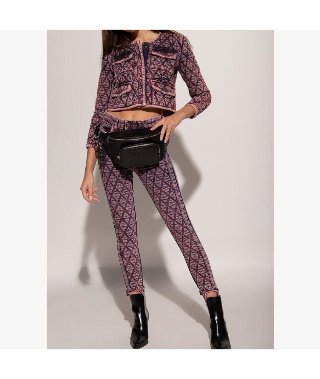 DIESEL Розовая деним куртка, фото 3