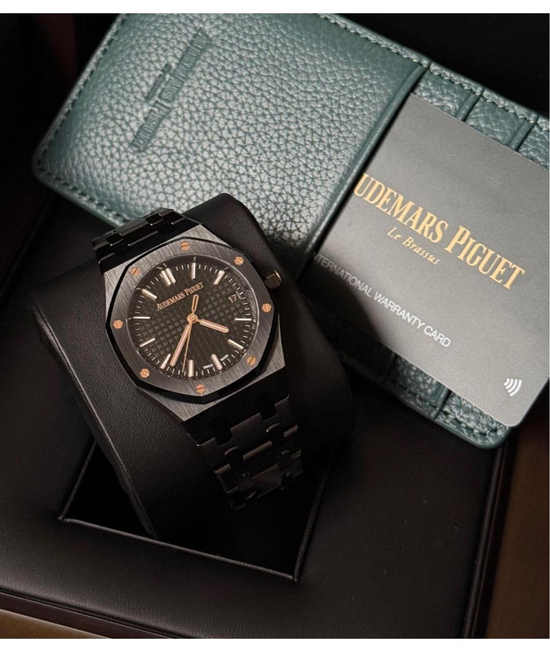 Audemars Piguet Черные керамические часы, фото 2