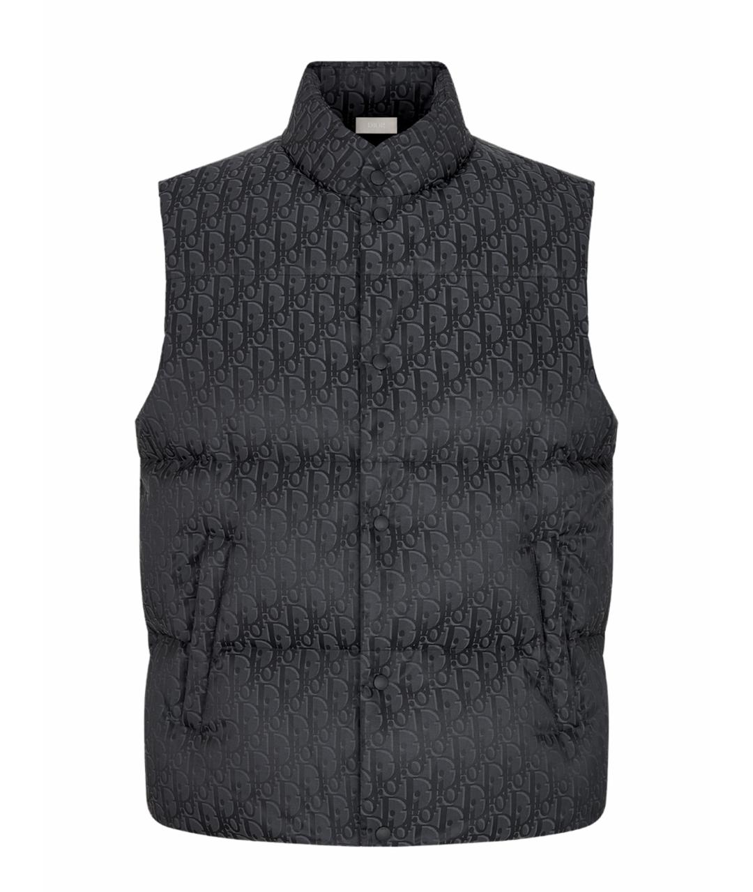 CHRISTIAN DIOR Черный полиамидовый жилет, фото 1