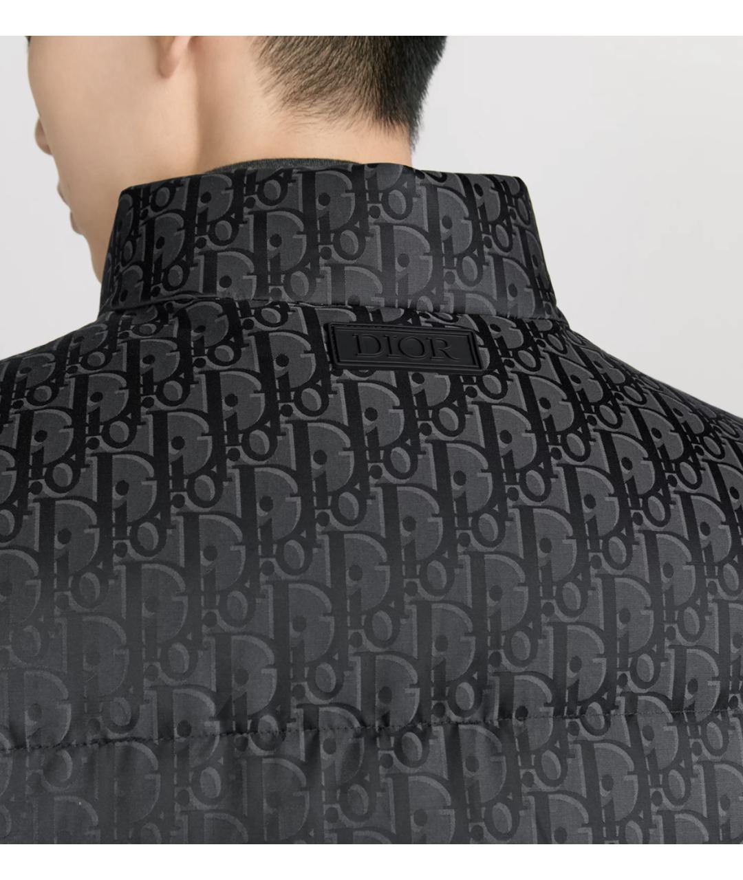 CHRISTIAN DIOR Черный полиамидовый жилет, фото 3