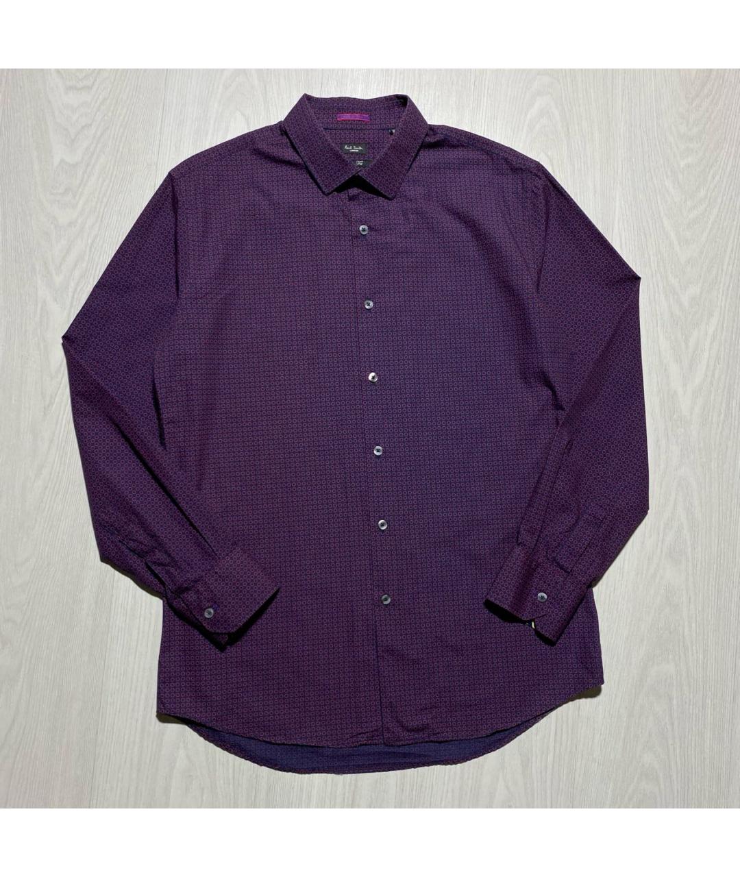 PAUL SMITH Мульти хлопковая кэжуал рубашка, фото 5