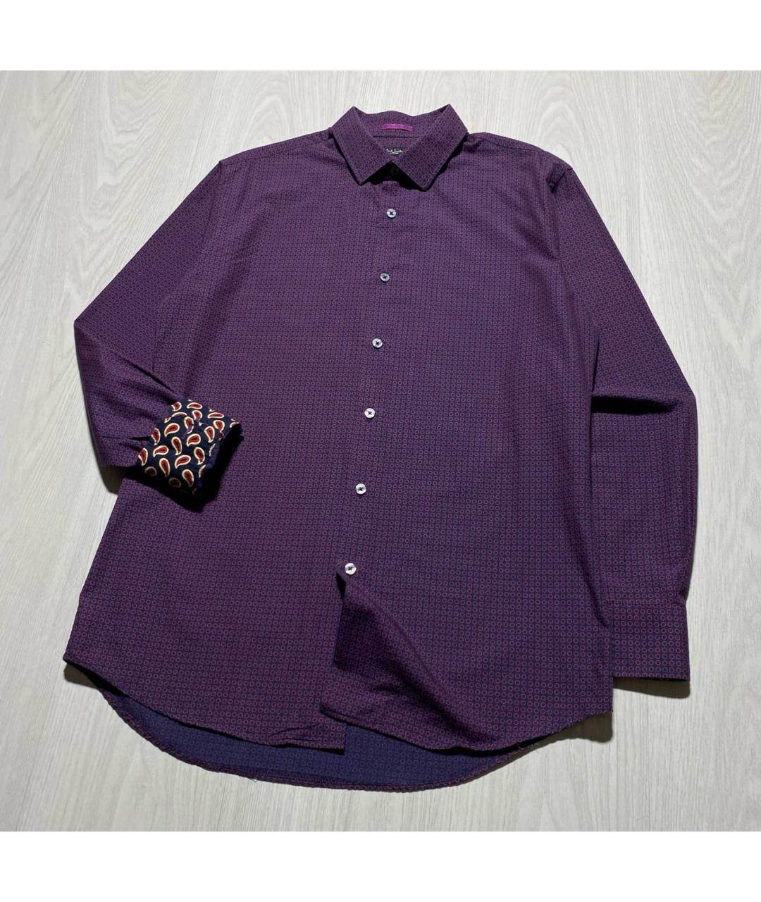 PAUL SMITH Мульти хлопковая кэжуал рубашка, фото 2