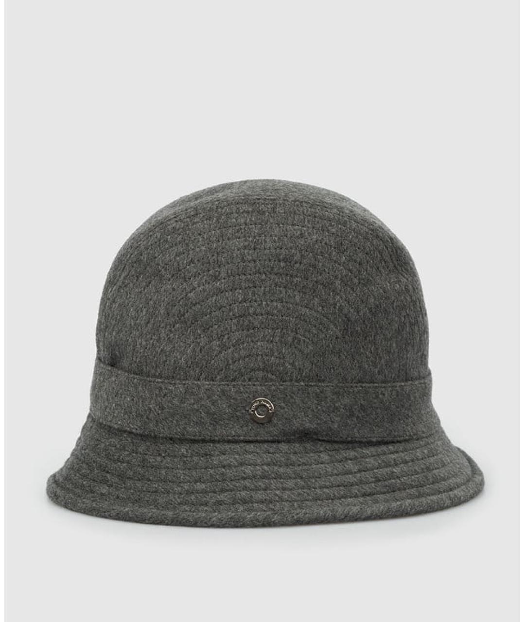 LORO PIANA Серая кашемировая панама, фото 3