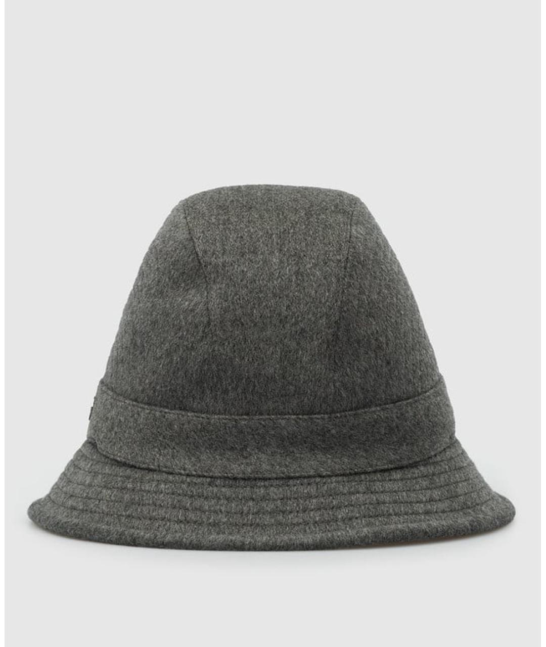 LORO PIANA Серая кашемировая панама, фото 5