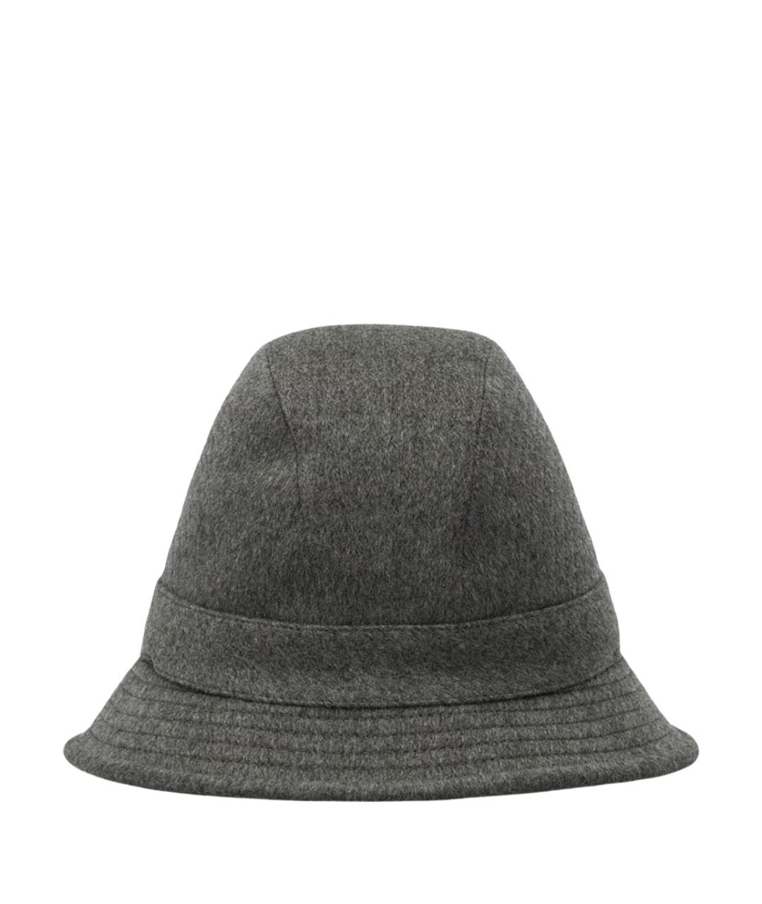 LORO PIANA Серая кашемировая панама, фото 1