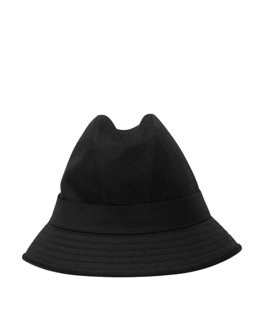 LORO PIANA Черная кашемировая панама, фото 1