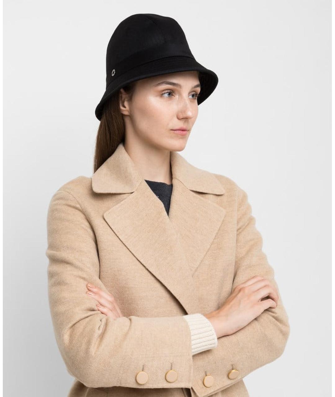 LORO PIANA Черная кашемировая панама, фото 2