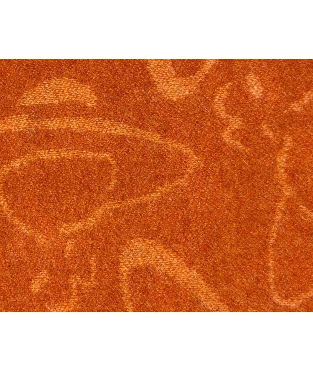 VIVIENNE WESTWOOD Оранжевый шерстяной шарф, фото 3