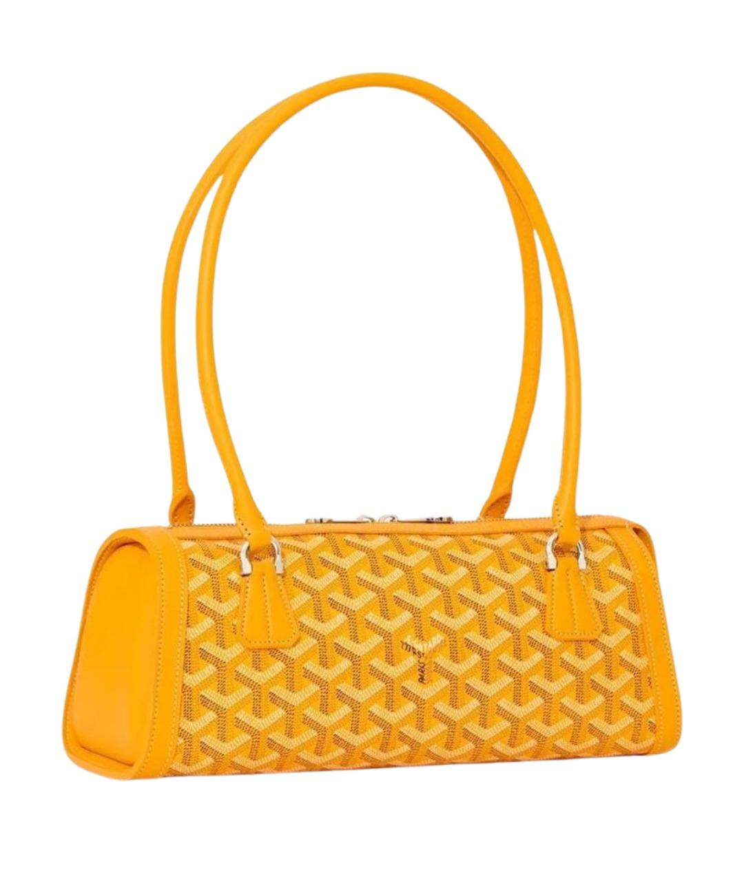 GOYARD Желтая сумка через плечо, фото 1