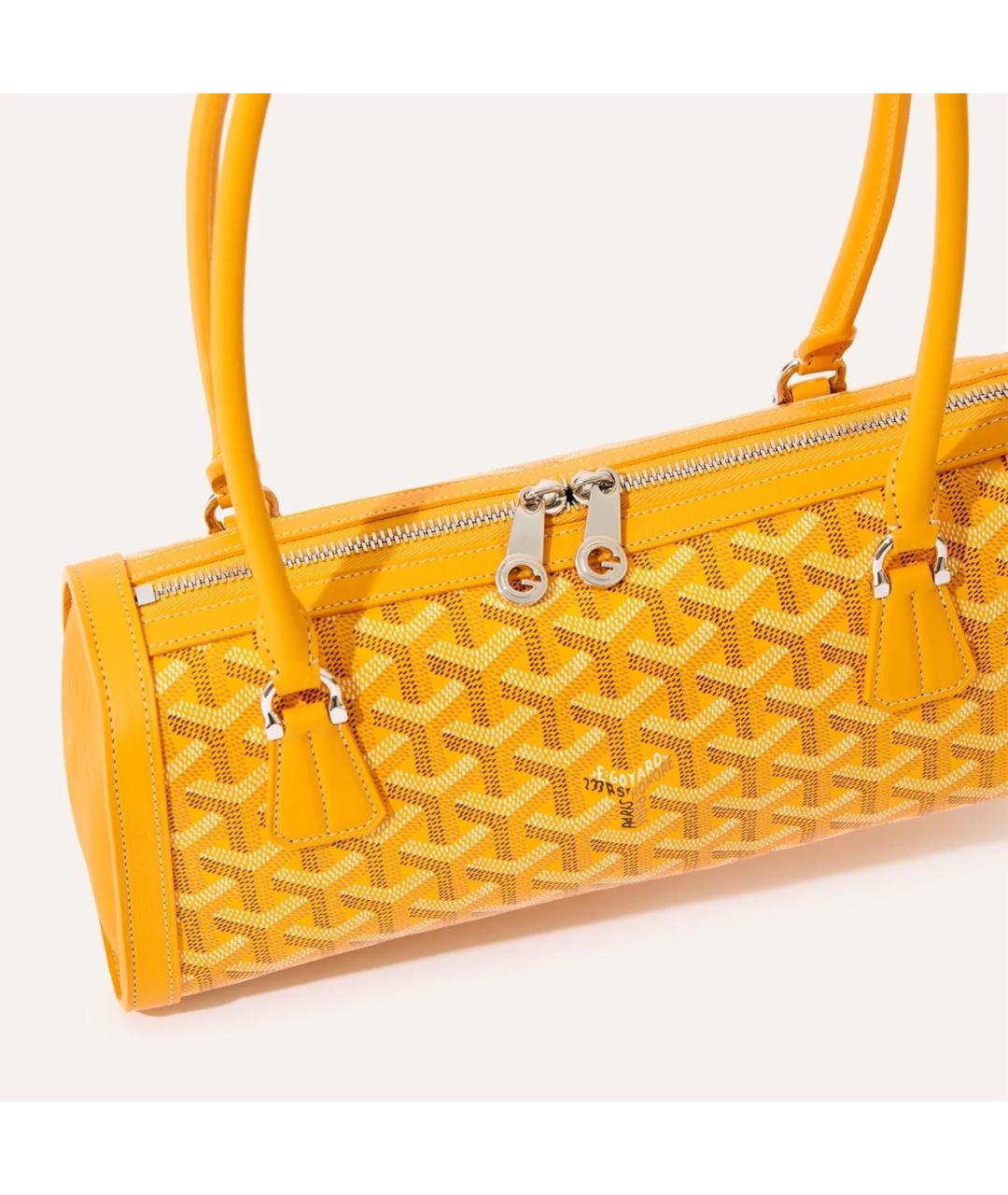 GOYARD Желтая сумка через плечо, фото 2