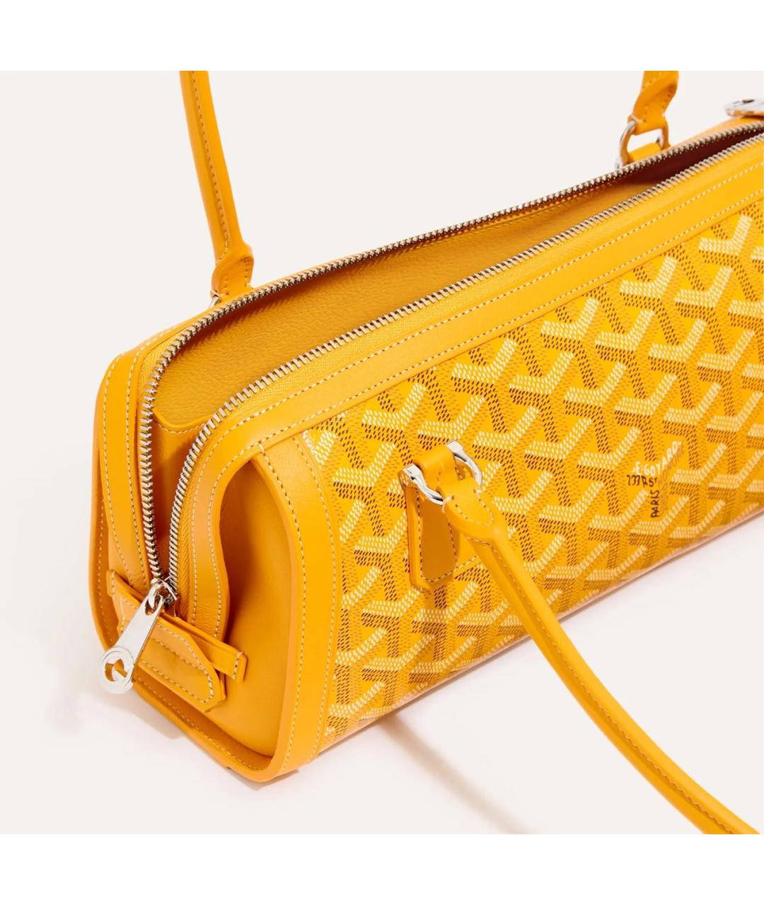 GOYARD Желтая сумка через плечо, фото 5