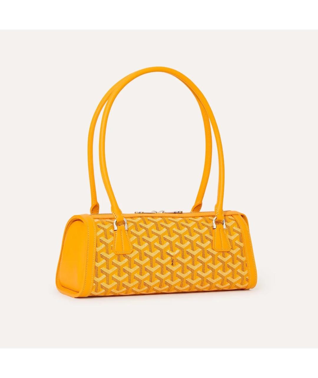 GOYARD Желтая сумка через плечо, фото 6