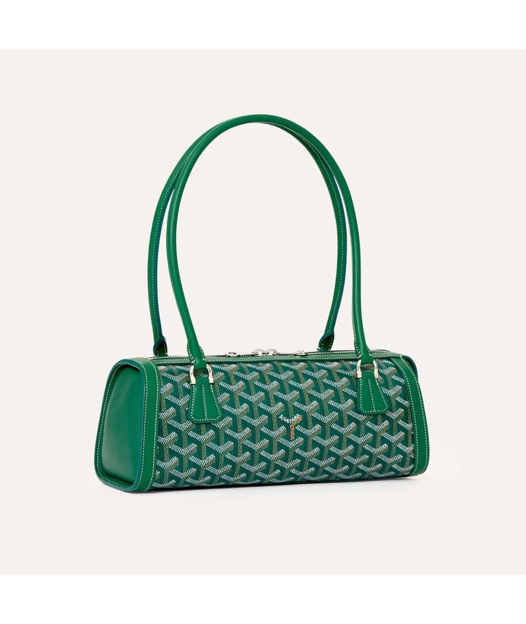 GOYARD Зеленая сумка через плечо, фото 6