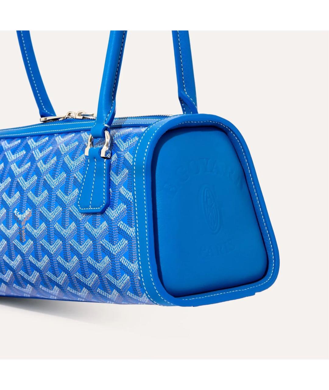 GOYARD Синяя сумка через плечо, фото 4