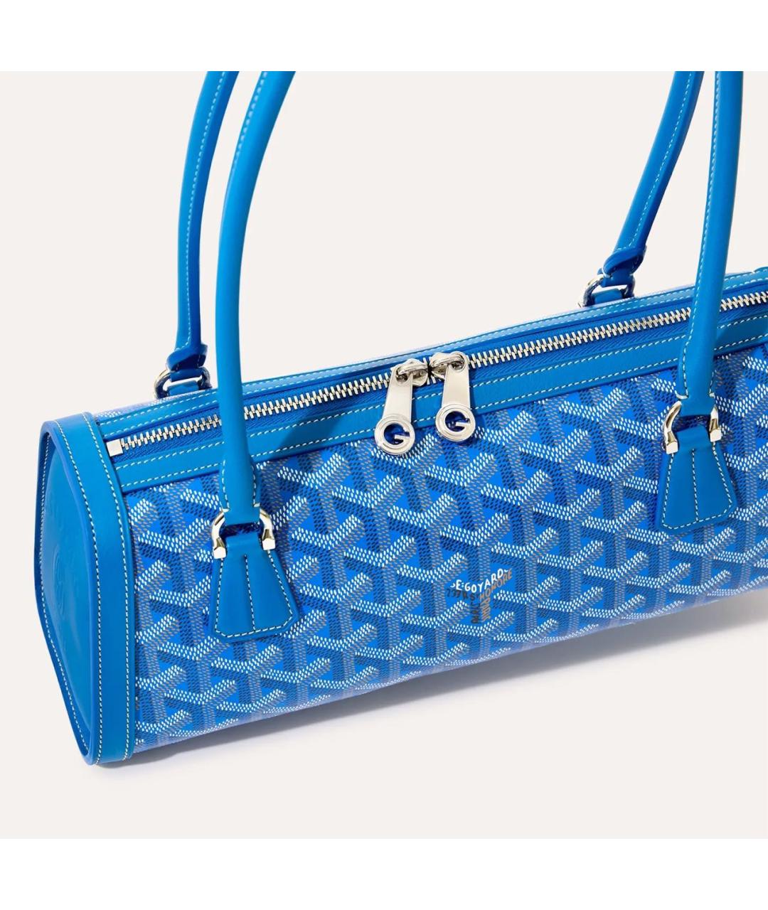 GOYARD Синяя сумка через плечо, фото 2