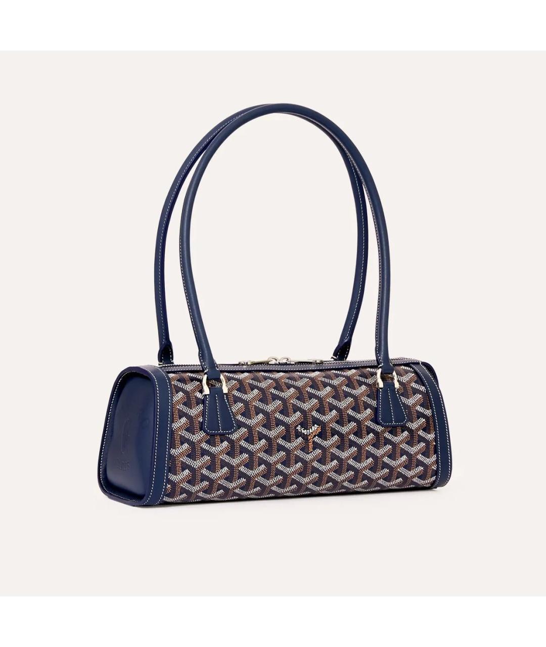 GOYARD Темно-синяя сумка через плечо, фото 6