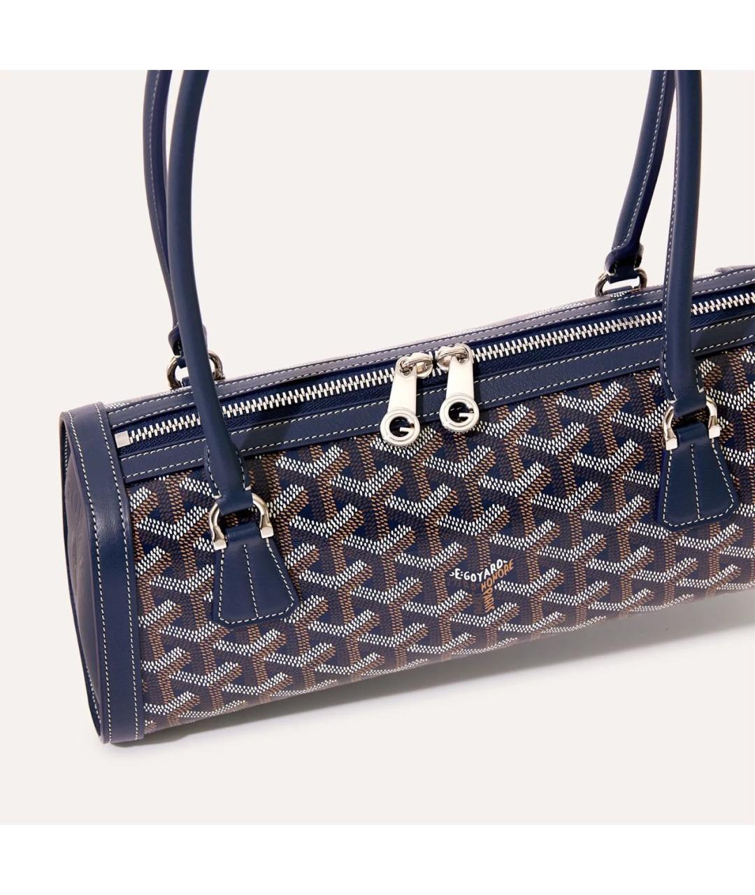 GOYARD Темно-синяя сумка через плечо, фото 2