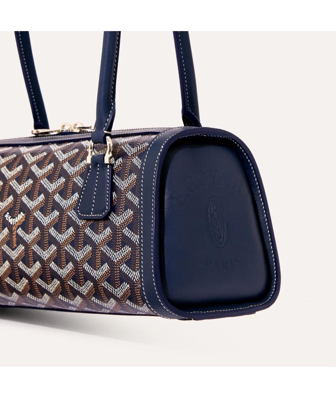 GOYARD Темно-синяя сумка через плечо, фото 4