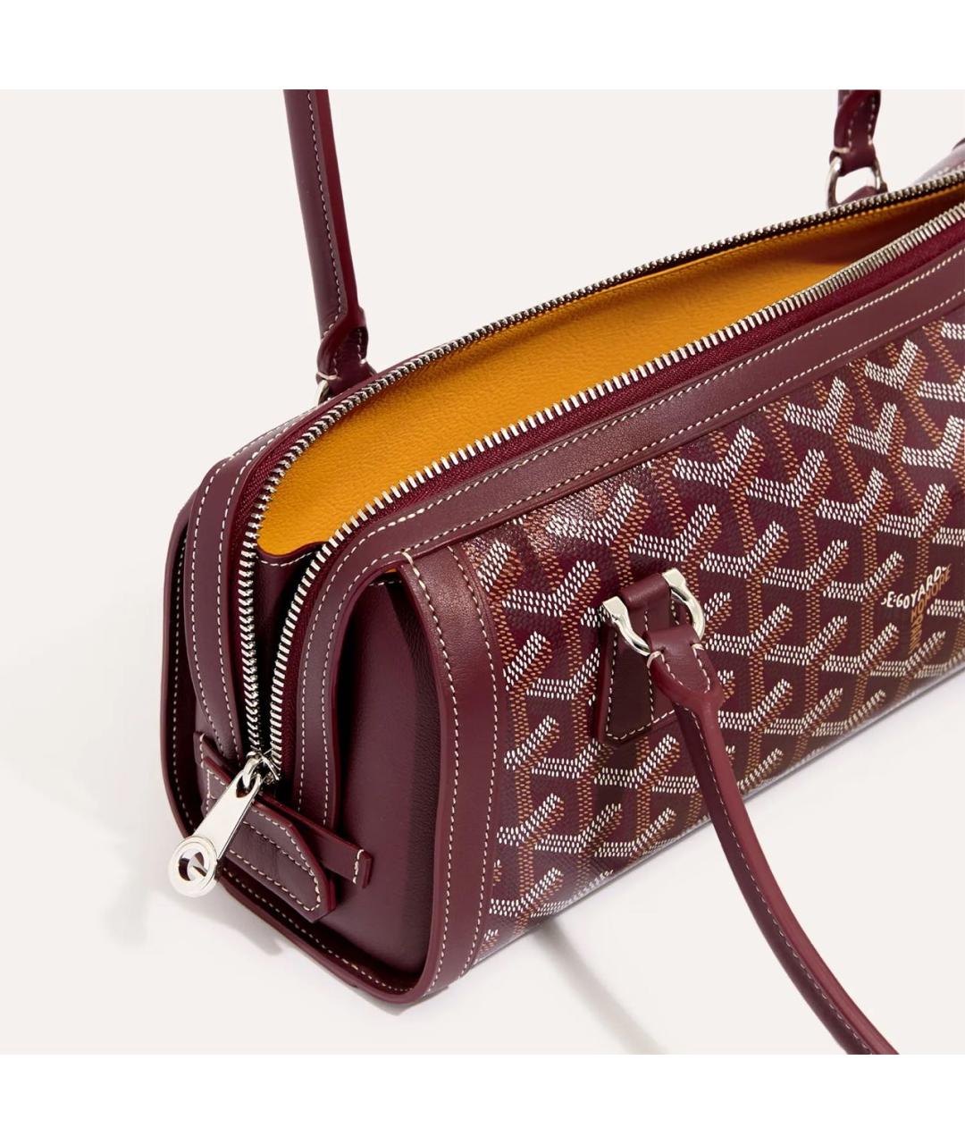 GOYARD Бордовая сумка через плечо, фото 5