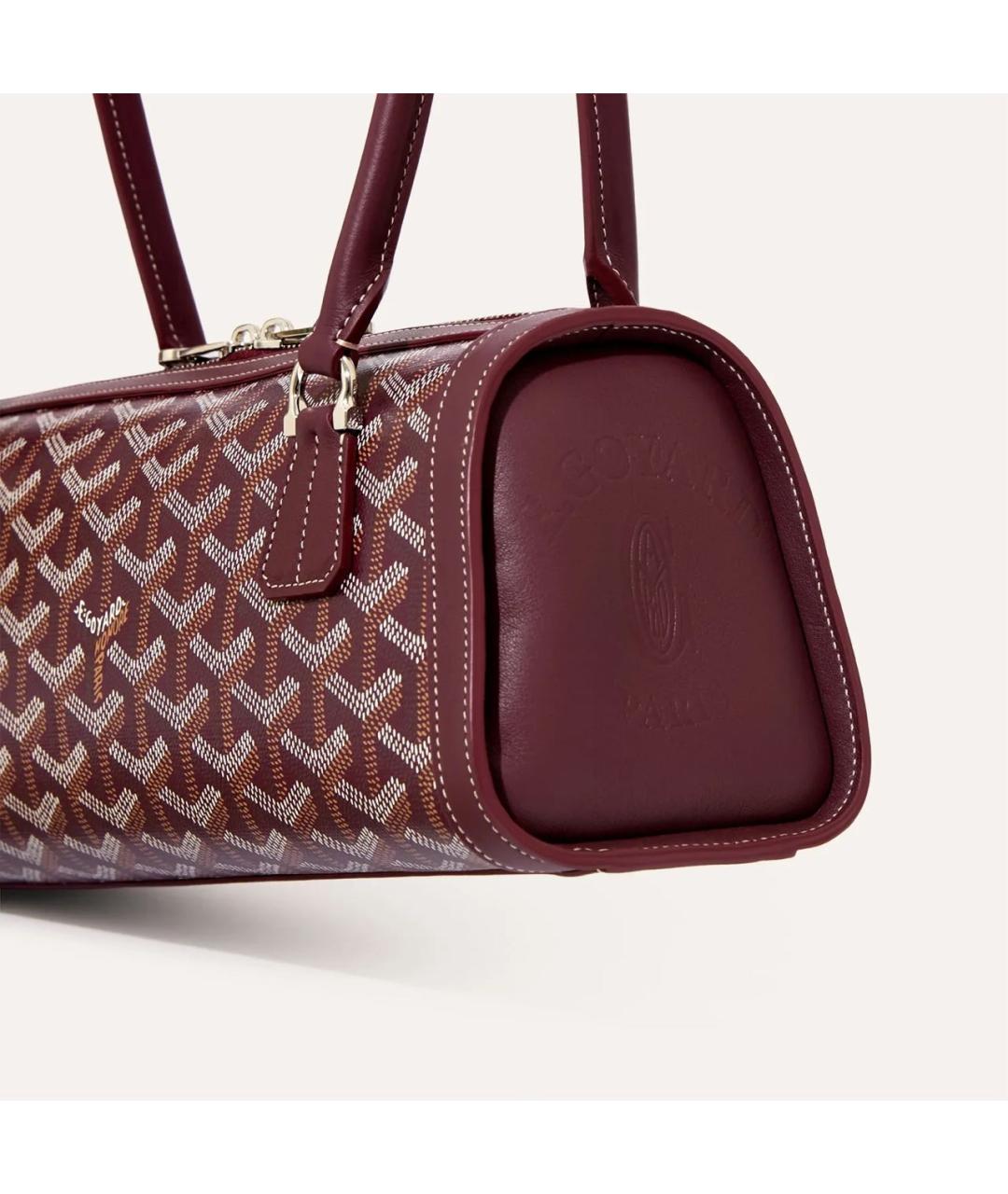 GOYARD Бордовая сумка через плечо, фото 4