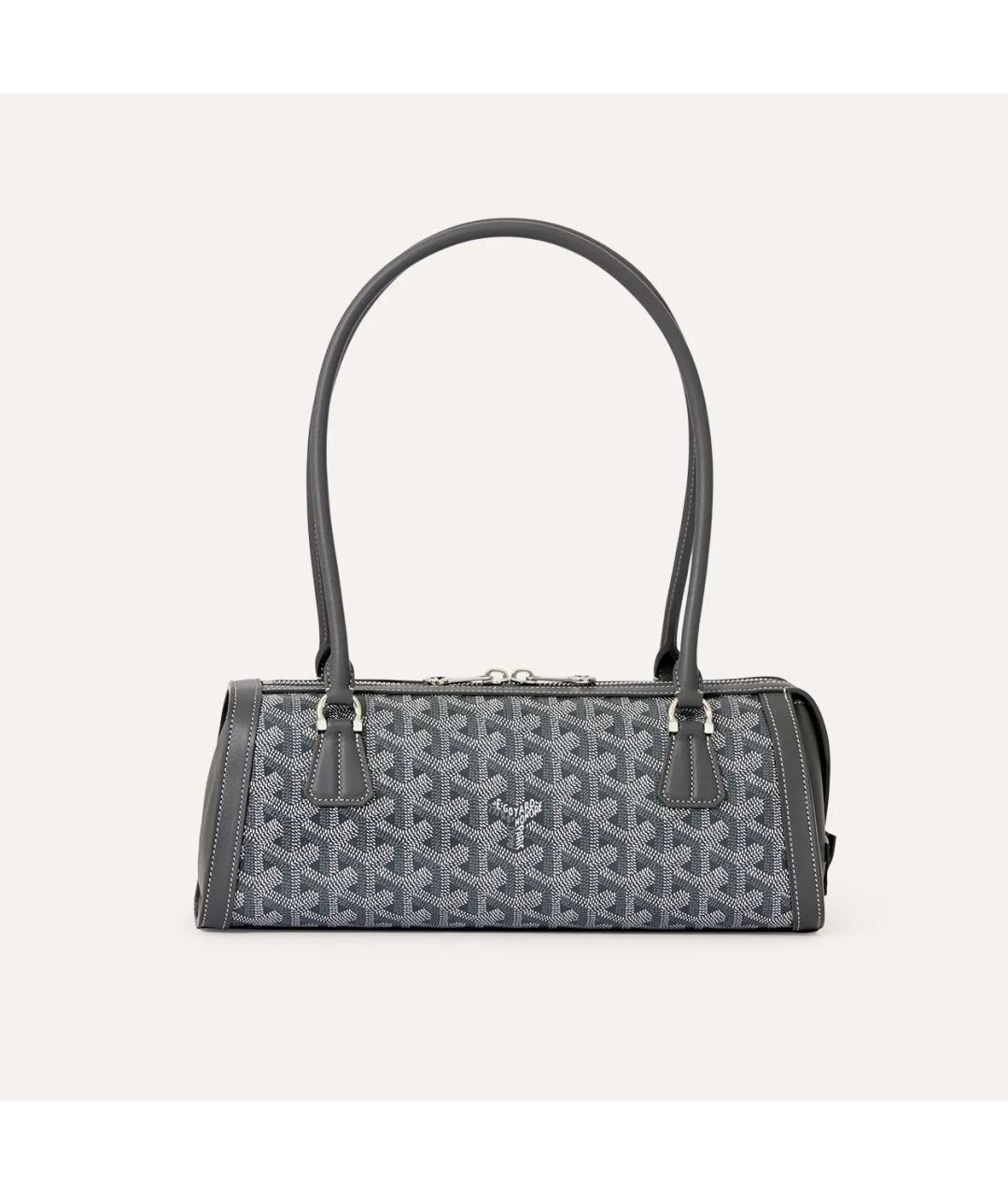 GOYARD Серая сумка через плечо, фото 3