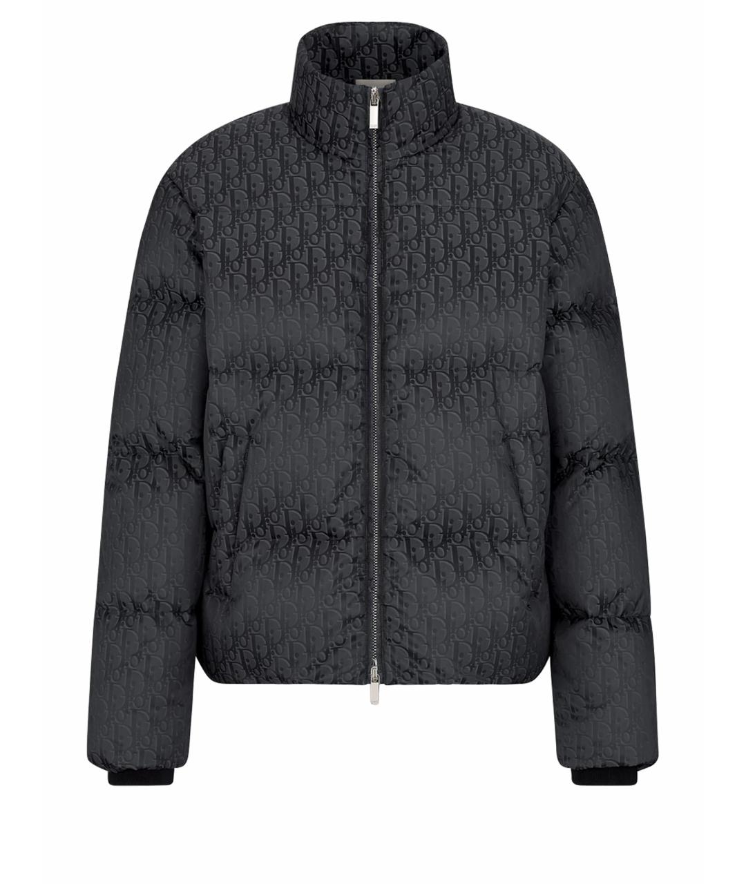 CHRISTIAN DIOR Черный полиамидовый пуховик, фото 1