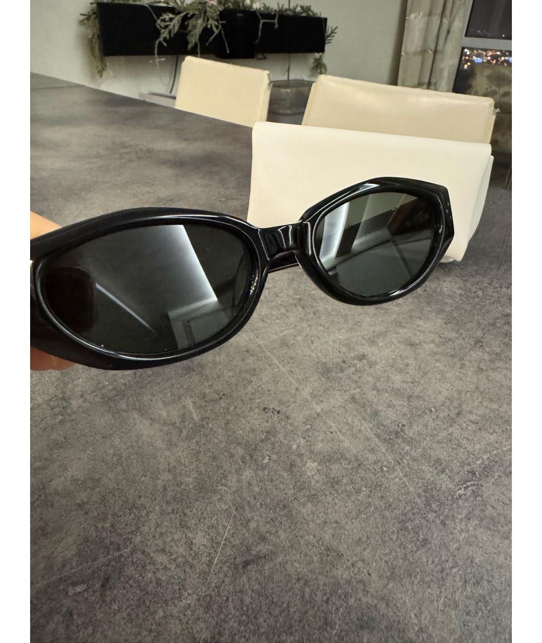 GENTLE MONSTER Черные пластиковые солнцезащитные очки, фото 2