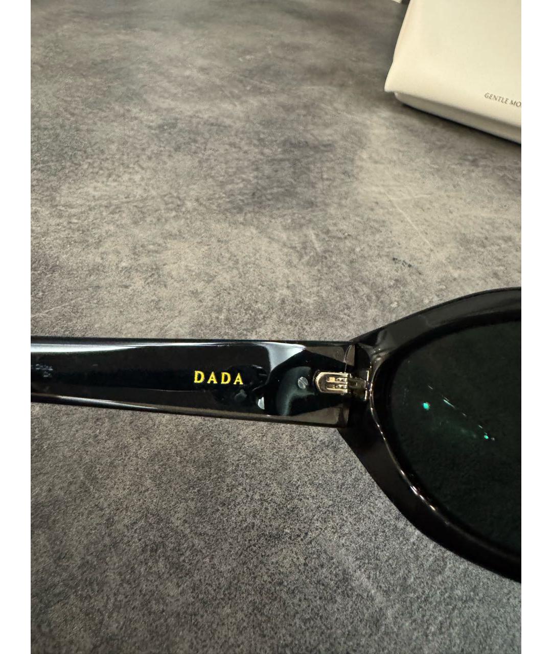 GENTLE MONSTER Черные пластиковые солнцезащитные очки, фото 4