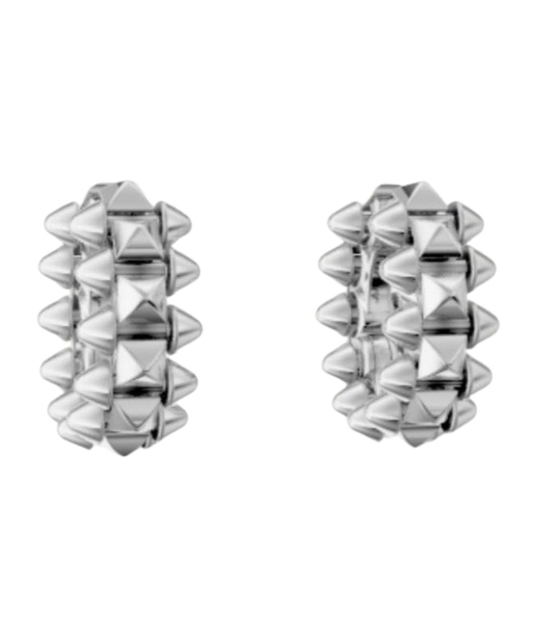 CARTIER Серые серьги из белого золота, фото 1