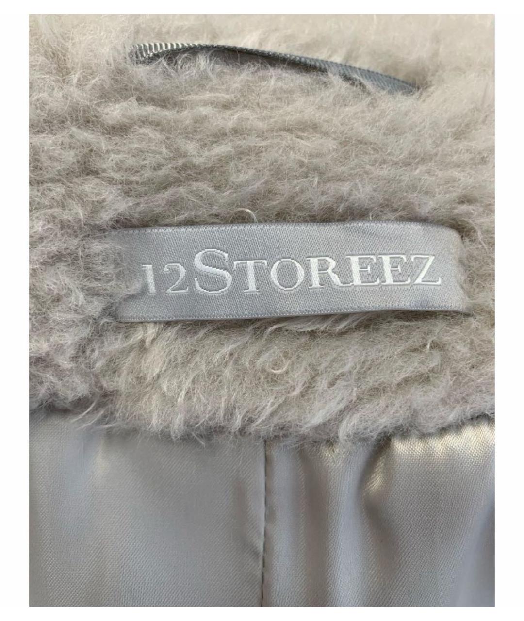 12 STOREEZ Серая шуба, фото 3