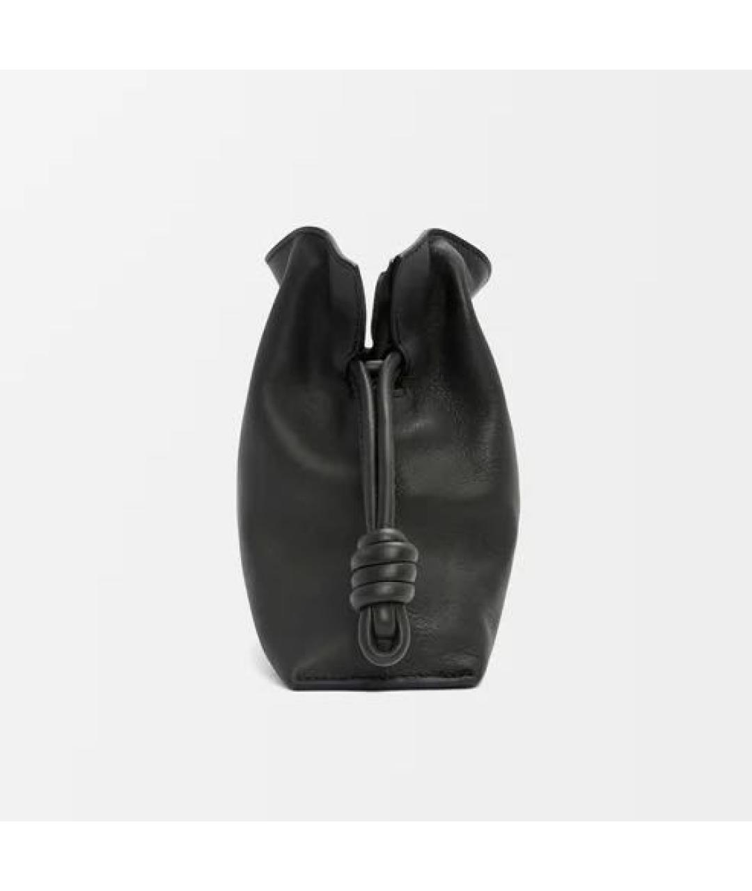 LOEWE Черная кожаная сумка через плечо, фото 5