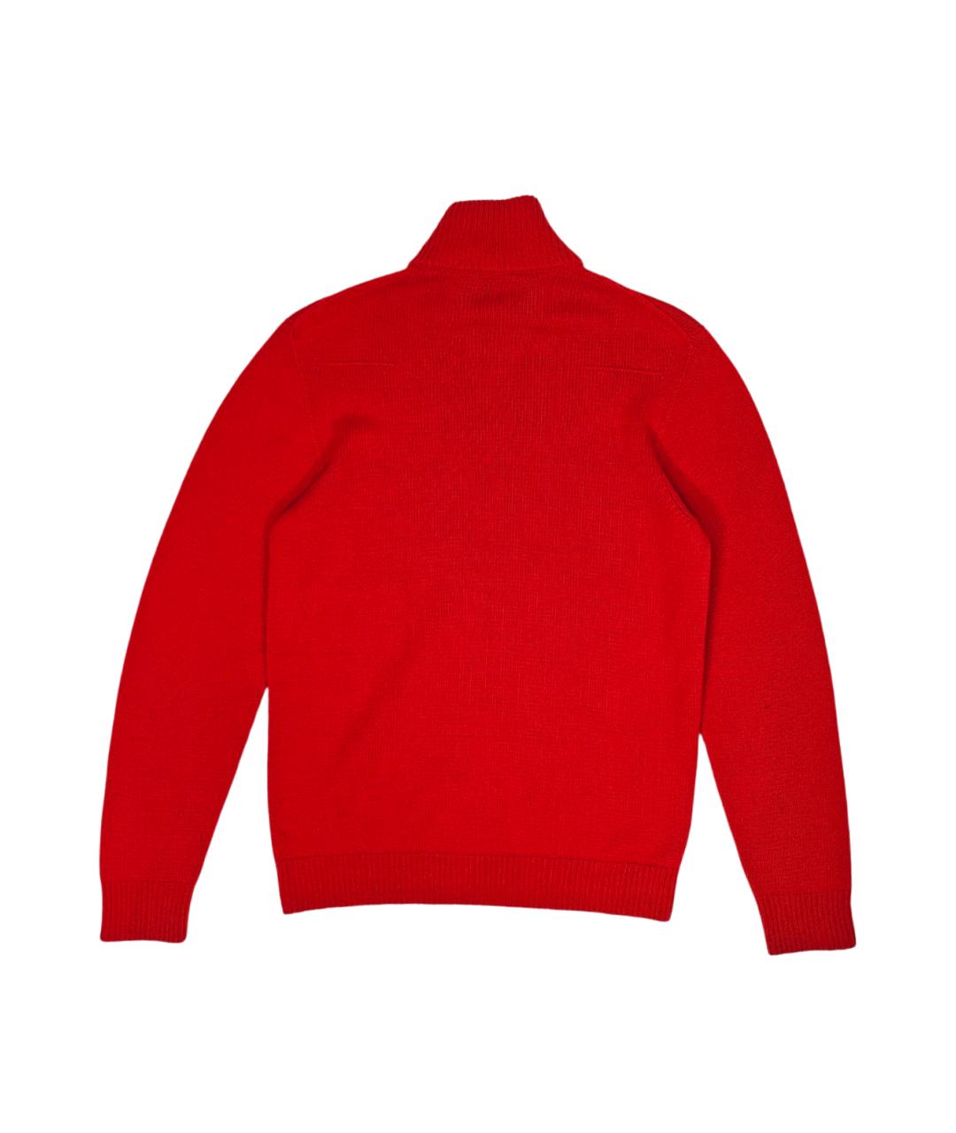 CHRISTIAN DIOR Красный кашемировый джемпер / свитер, фото 2