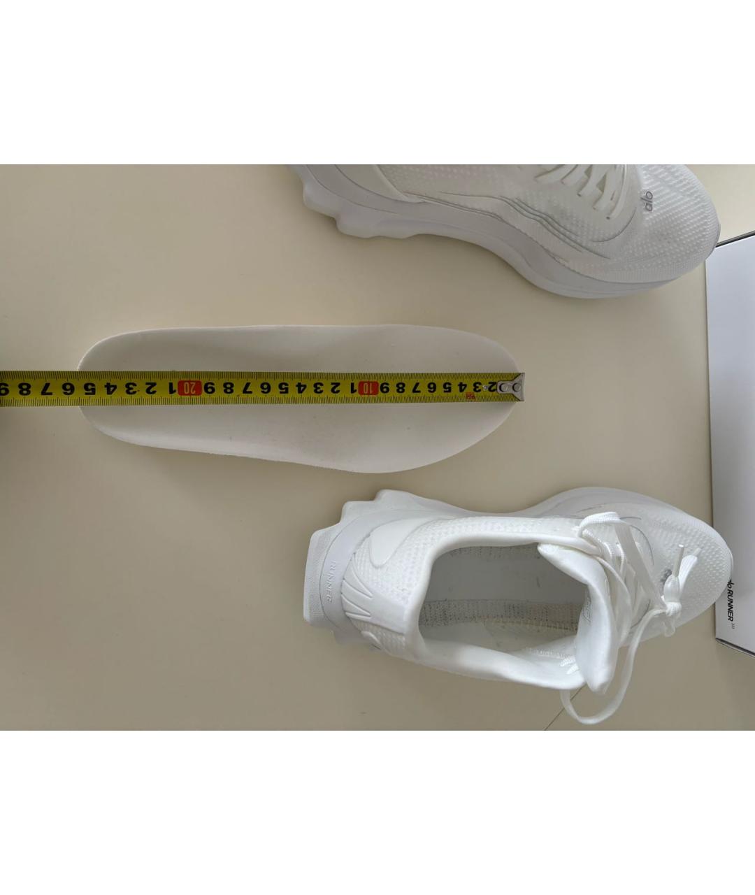 ALO YOGA Белые кроссовки, фото 7