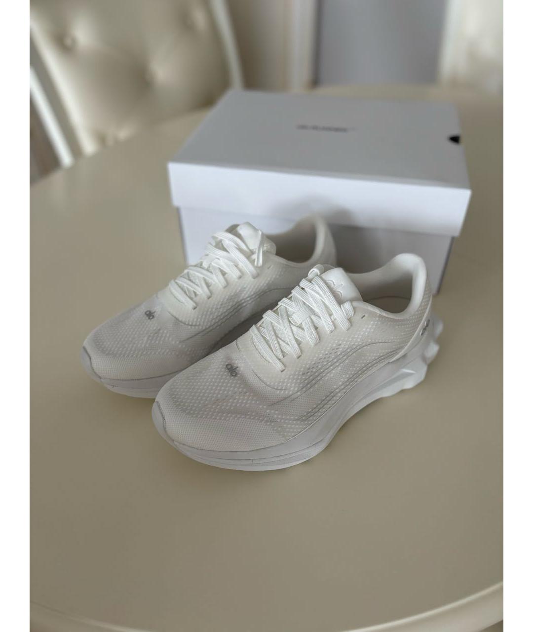 ALO YOGA Белые кроссовки, фото 8