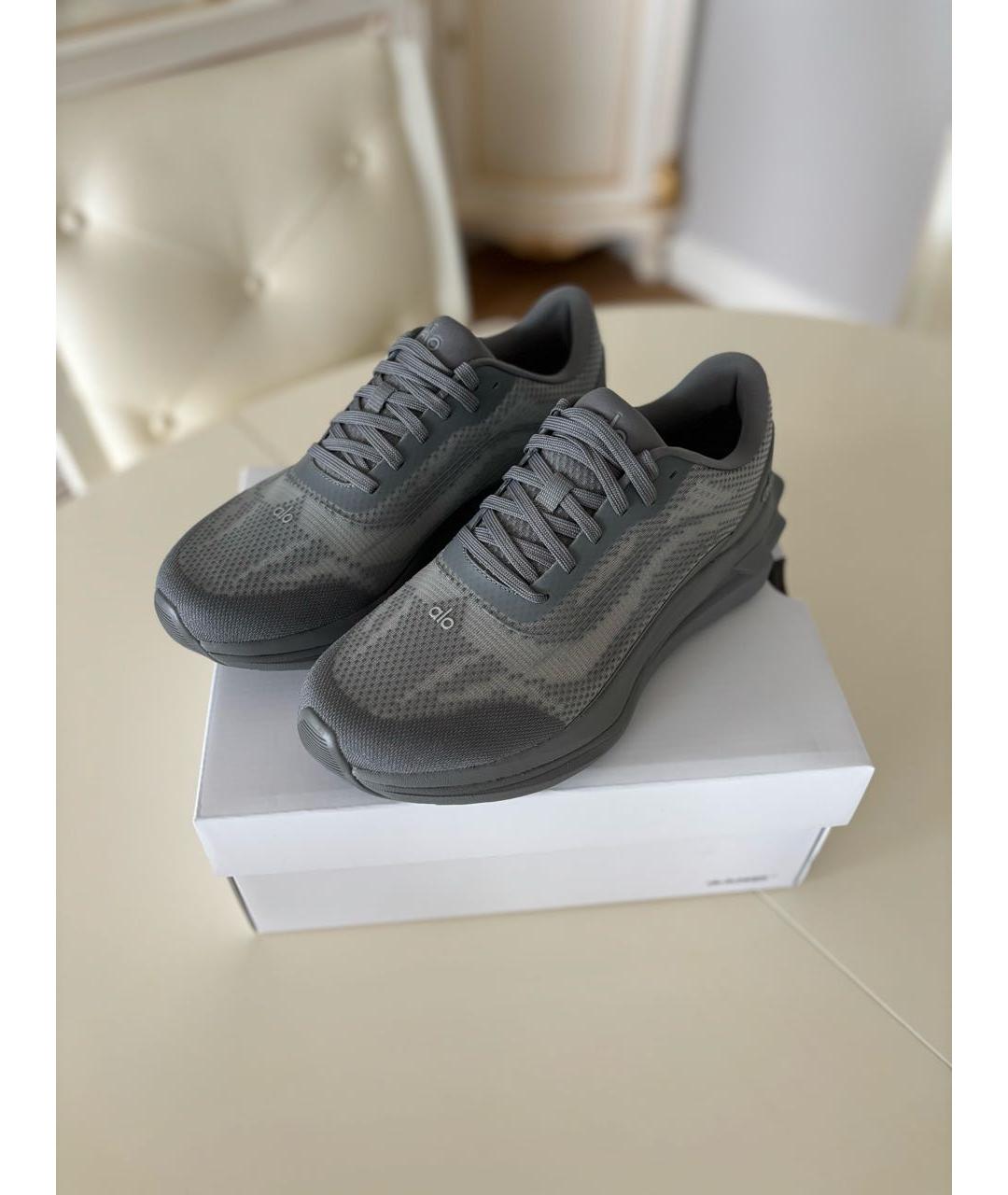 ALO YOGA Серые кроссовки, фото 8