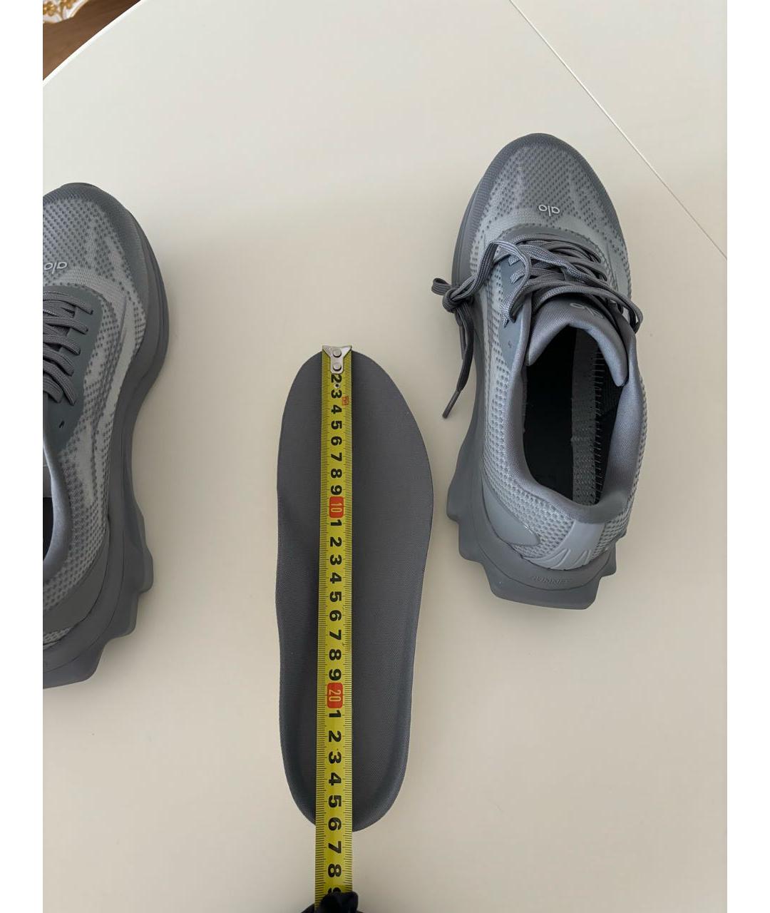 ALO YOGA Серые кроссовки, фото 7