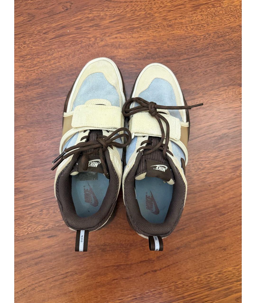 CACTUS JACK BY TRAVIS SCOTT Голубые высокие кроссовки / кеды, фото 3