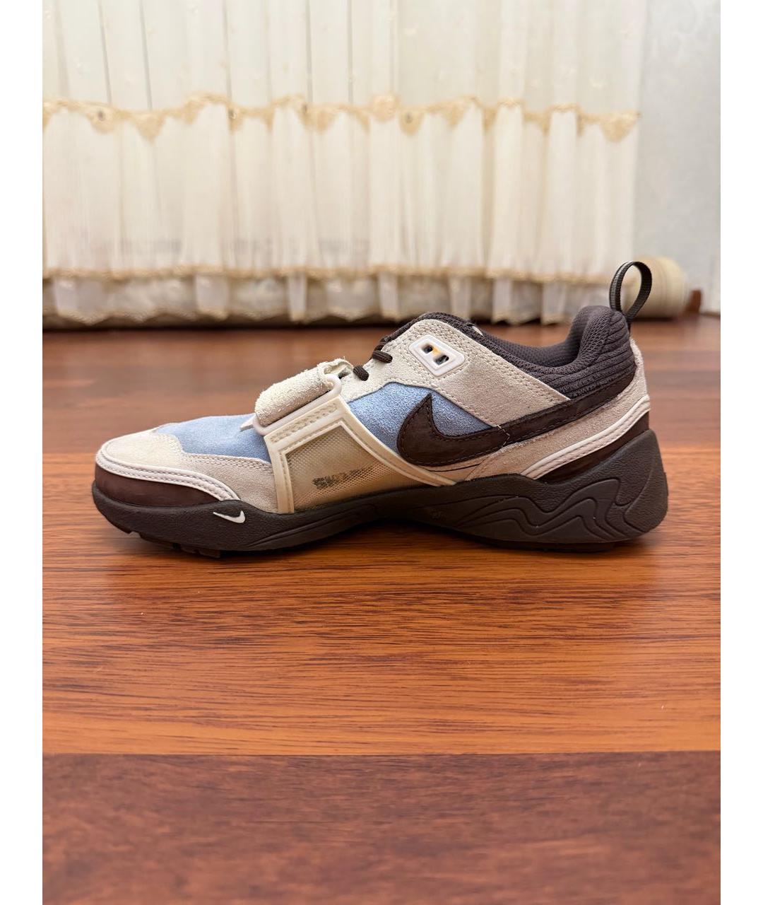 CACTUS JACK BY TRAVIS SCOTT Голубые высокие кроссовки / кеды, фото 5