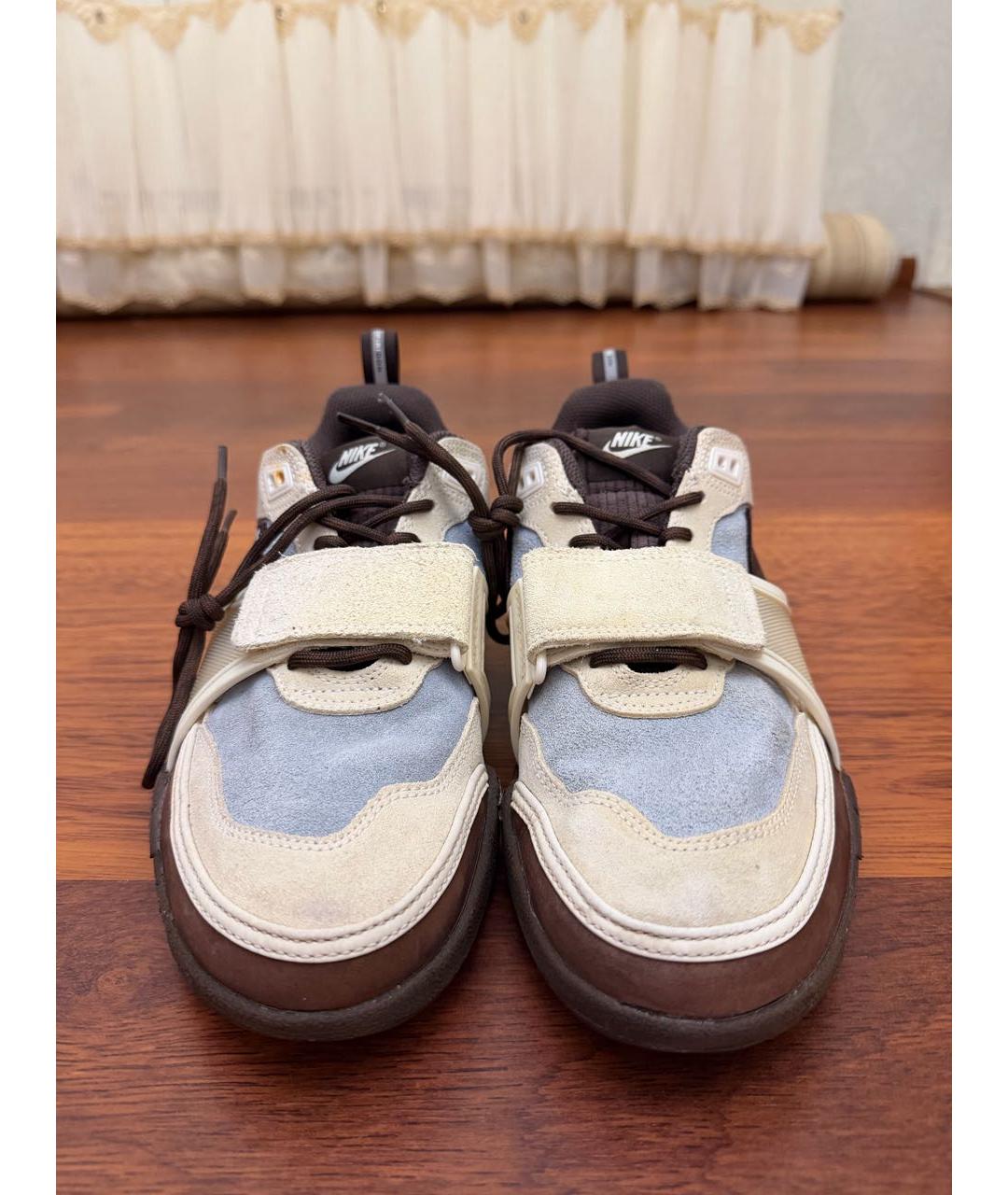 CACTUS JACK BY TRAVIS SCOTT Голубые высокие кроссовки / кеды, фото 2