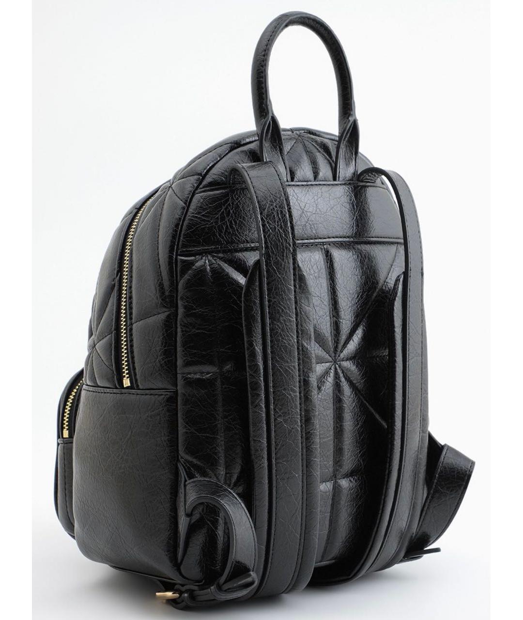 LOVE MOSCHINO Черный тканевый рюкзак, фото 2