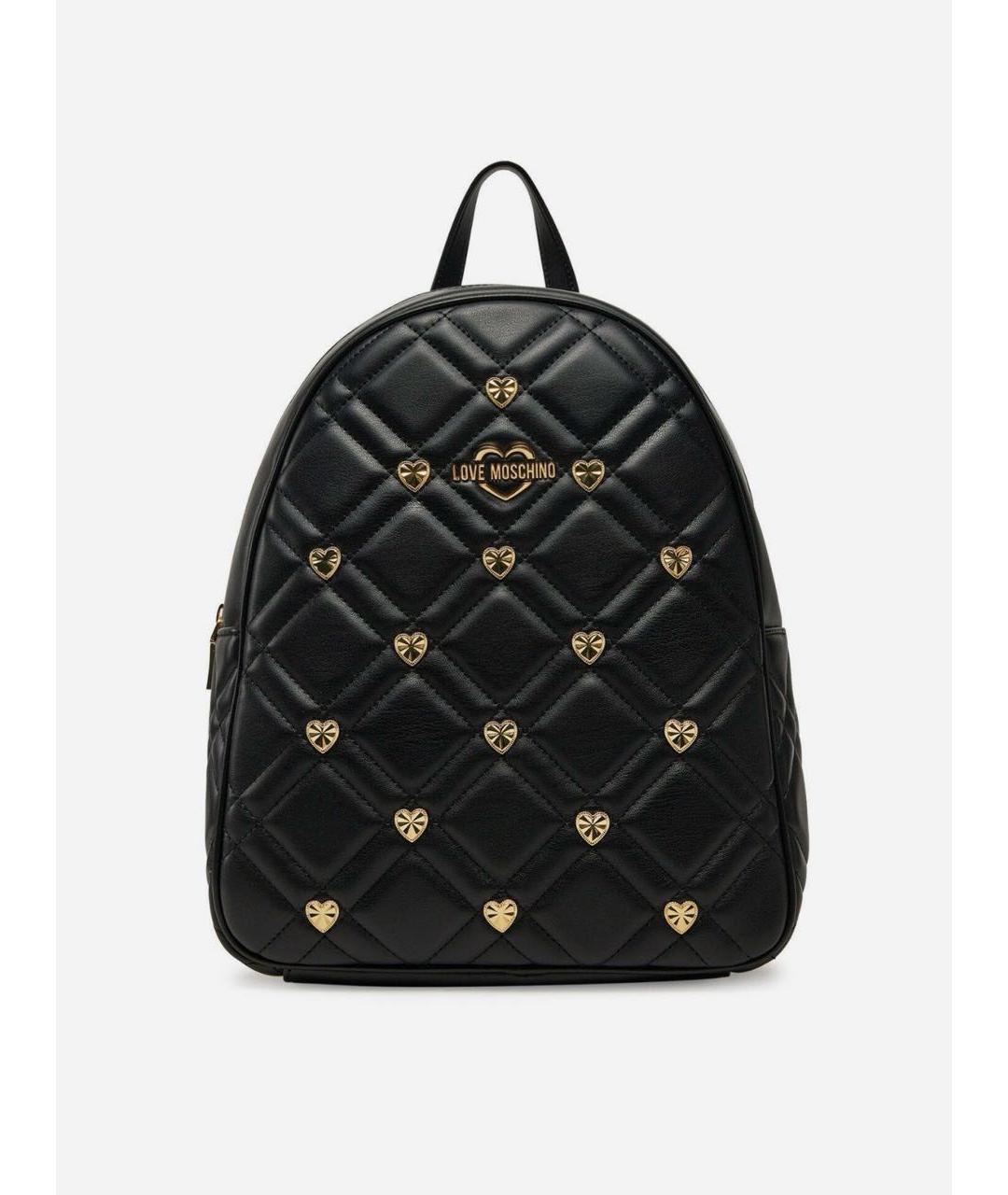 LOVE MOSCHINO Черный рюкзак, фото 6