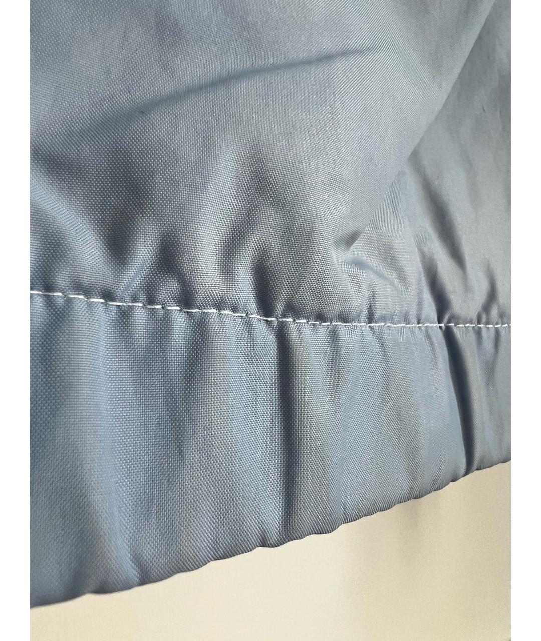 GUCCI Голубая полиамидовая куртка, фото 8